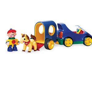 اسباب بازی ماشین یدک کش پسر تولو مدل 89910 Tolo Pony Trailer_اسباب بازی